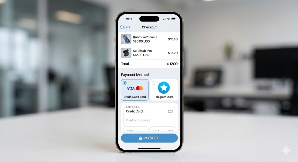 Telegram-магазин с интеграцией в Bitrix24